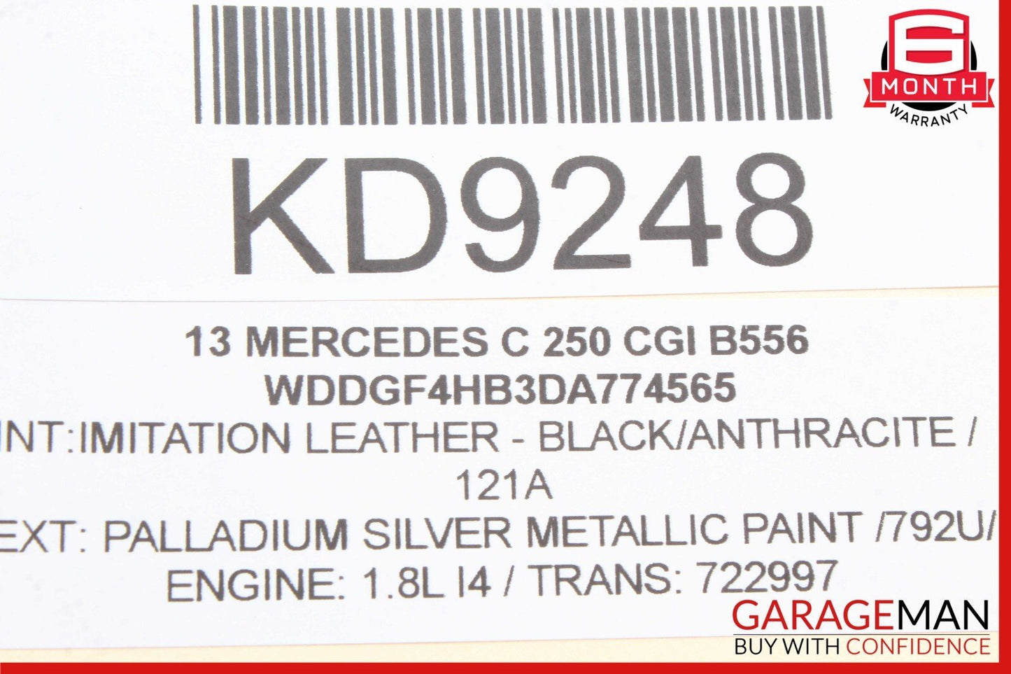 10-17 Mercedes W204 C250 C300 E350 Sirius Satellite Radio Receiver Module Unit