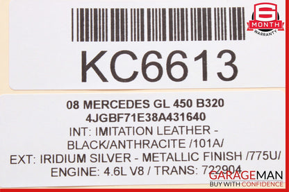 06-12 Mercedes GL550 GL450 GL350 ML350 ML550 Keyless Go Control Module Unit