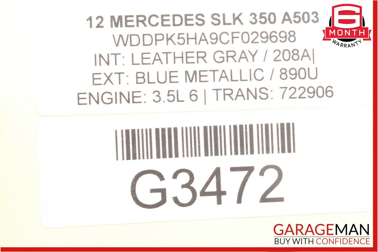 12-16 Mercedes R172 SLK350 Rear Left / Right Side Rearward Tie Rod Control Arm