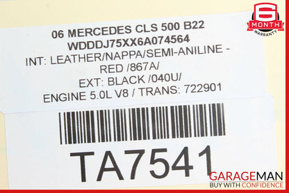 03-11 Mercedes W219 CLS500 E500 Front Left Driver Side Upper Control Arm OEM