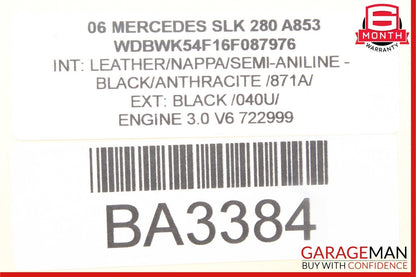 00-08 Mercedes R171 SLK280 Anti Theft Control Alarm Module 2118209126 OEM