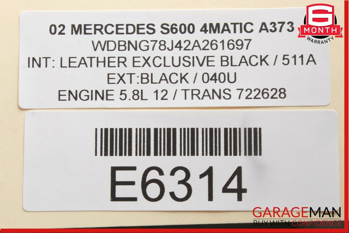 00-02 Mercedes W220 S600 Radio Dash Wood Trim Bezel Panel Cover Wood OEM