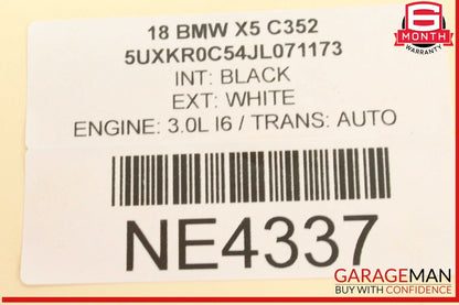 14-18 BMW X5 F15 X6 Engine Motor Piston w/ Connecting Rod 7846593 OEM