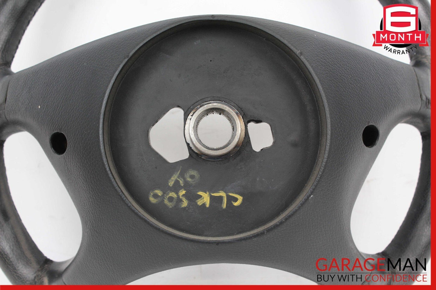 03-09 Mercedes SL500 CLK500 Driver 4 Spoke Steering Wheel Leather Anthracite