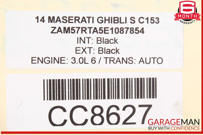 14-24 Maserati Ghibli Quattroporte SQ4 Front Differential Axle Carrier OEM
