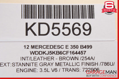 10-15 Mercedes W212 E350 CLS500 Keyless Go Entry Control Module 1729007900 OEM