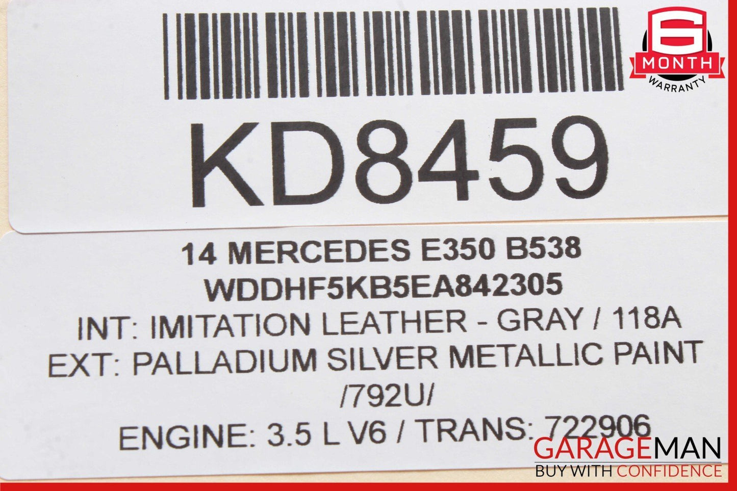 10-16 Mercedes W212 E350 E550 Front Right Top Upper Control Arm 2123302811 OEM