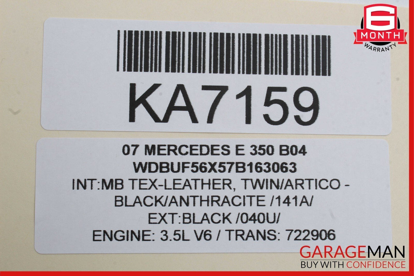 03-12 Mercedes ML500 GL350 E350 SLK350 Front Left Side Seat Control Module Unit