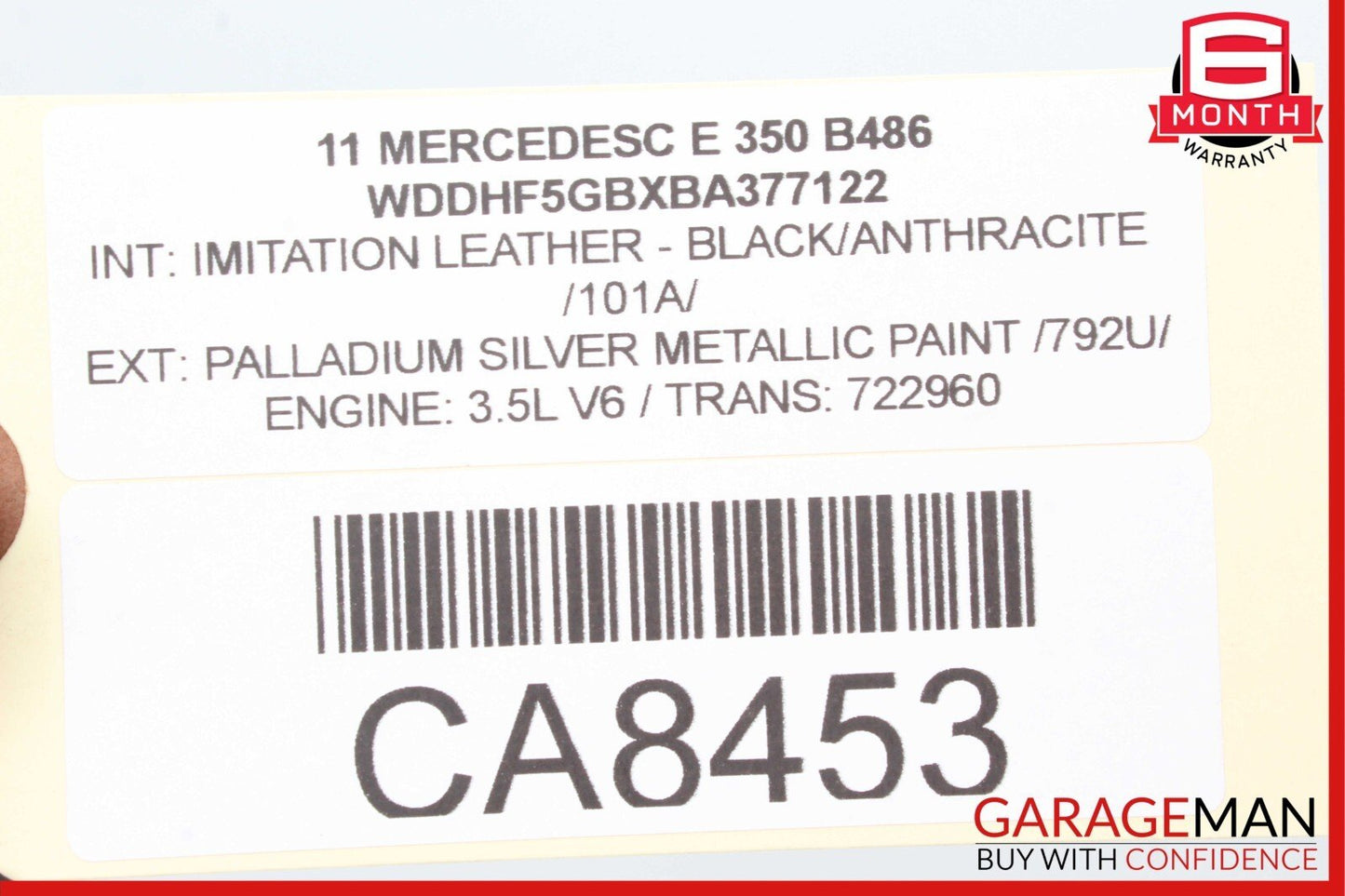 10-16 Mercedes W212 E350 E400 E550 Front Right Side Top Upper Control Arm OEM