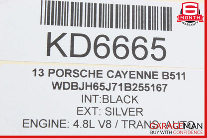 11-17 Porsche Cayenne 958 Ignition Coil Spark Plug Set of 8 Pc OEM