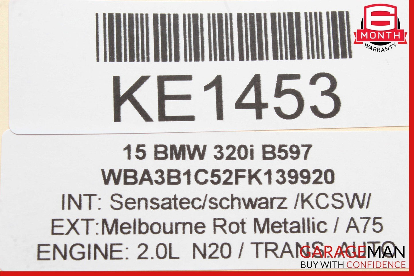 12-18 BMW F30 320i 528i Rear Power Distribution Junction Fuse Box Assembly OEM