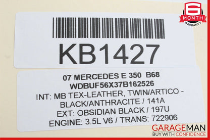 03-09 Mercedes W211 E350 E320 E63 AMG Rear Left Side Door Controller Module Unit