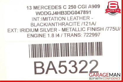 08-18 Mercedes W204 C250 CGI CLS550 Front Door Audio Speaker Logic 7 Set of 2 Pc