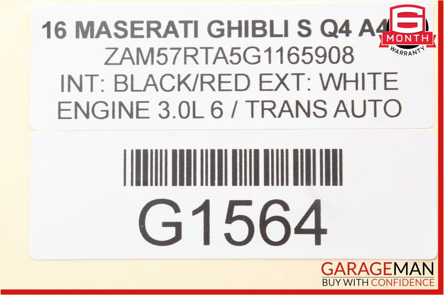 14-17 Maserati Ghibli Rear Left Side Door Window Regulator Switch Control Module