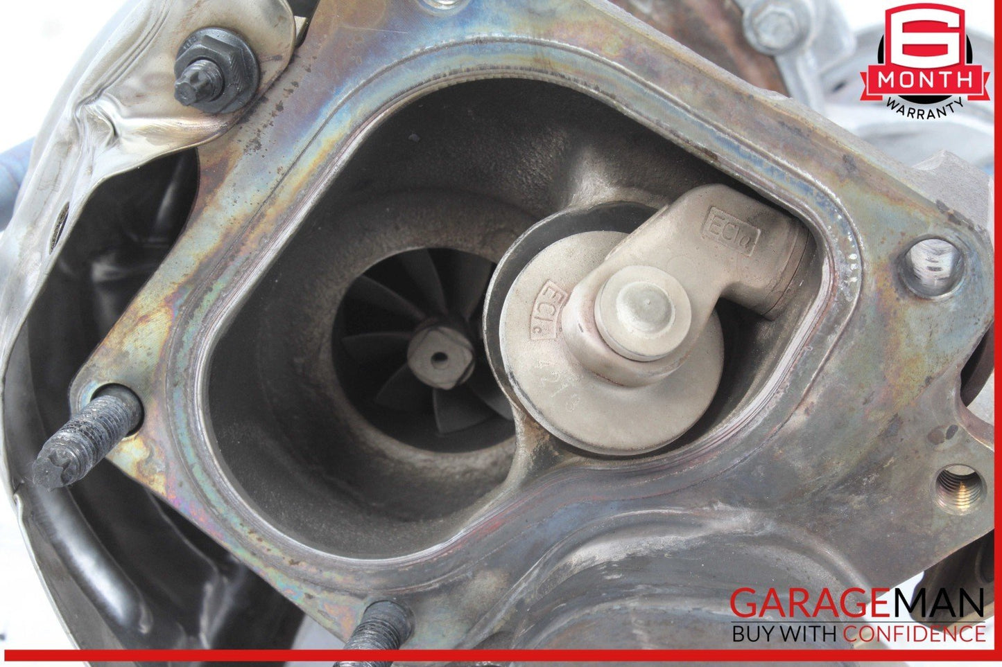 11-16 Mercedes X166 GL550 GL450 Left Turbocharger Turbo Charger Manifold OEM