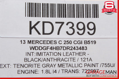 12-15 Mercedes W204 C250 SLK250 M271 1.8L Engine Throttle Body 2661410525 OEM