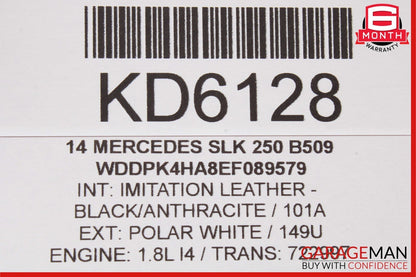 12-20 Mercedes R172 SLK250 GLE350 C350 Overhead Emergency Panel Control Switch