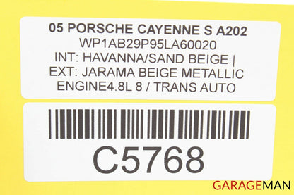 03-06 PORSCHE CAYENNE S 955 REAR WINDOW WIPER MOTOR 7L0955712A OEM