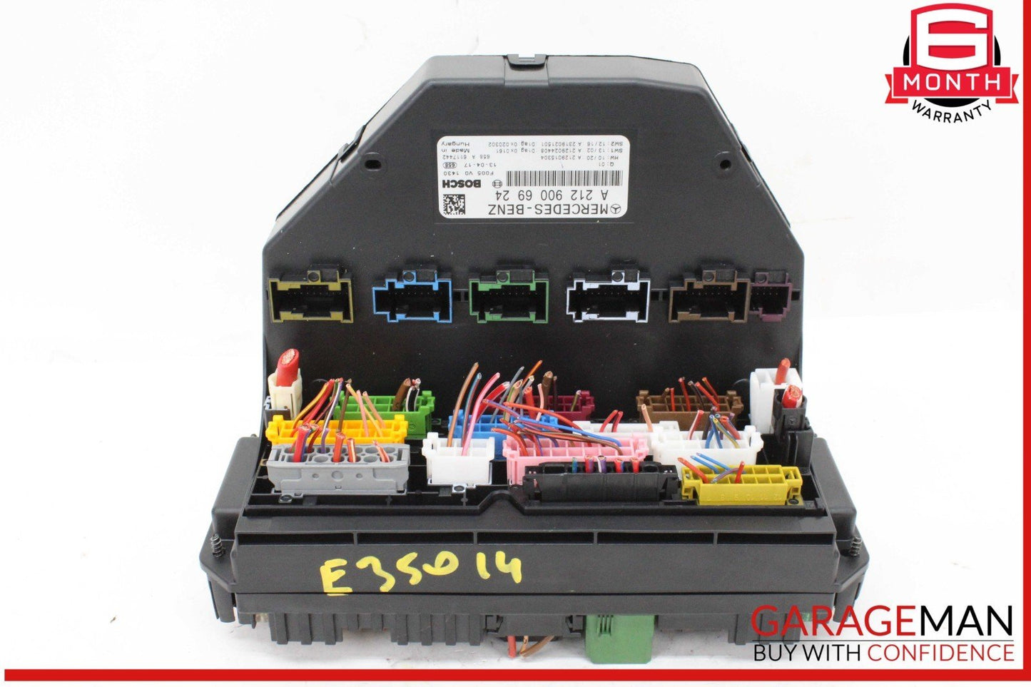 10-20 Mercedes W212 E350 GLK350 CLS550 Front SAM Module Relay Fuse Box OEM