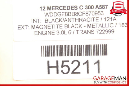 08-14 Mercedes W204 C250 C300 Front Left Driver Side Door Control Module OEM