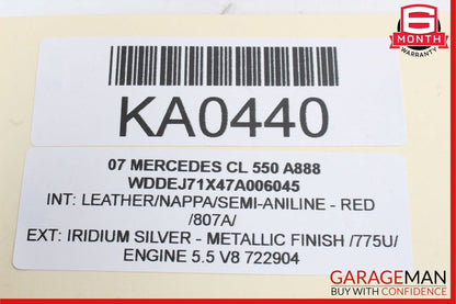 07-14 Mercedes W216 CL550 CL63 AMG Front Left Driver Seat Control Module Unit