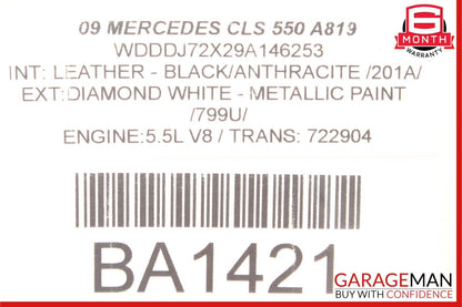 03-12 Mercedes CLS550 GL450 E350 E320 ML500 Front Left Side Seat Control Module