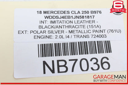 14-19 Mercedes W117 CL250 Rear Left Side Spindle Knuckle Hub Bearing OEM