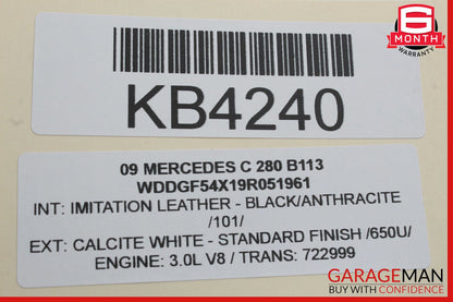 08-14 Mercedes W204 C300 C250 C350 Floor Gear Selector Shifter 2042673724 OEM