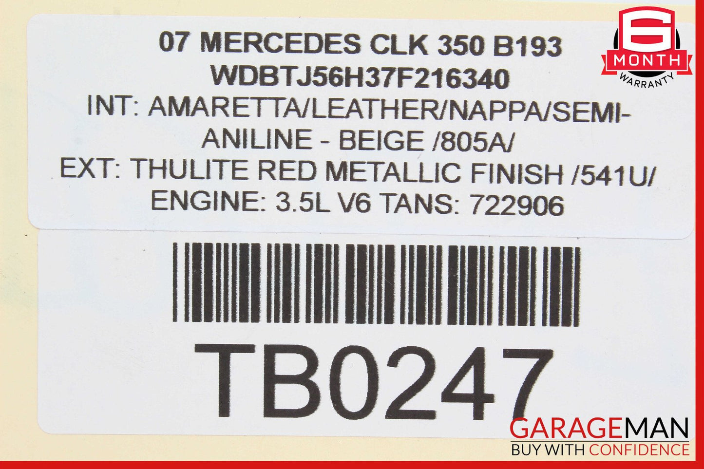 05-13 Mercedes-Benz CLK350 W209 Front Right Engine Timing Chain Cover Plate 2720150101