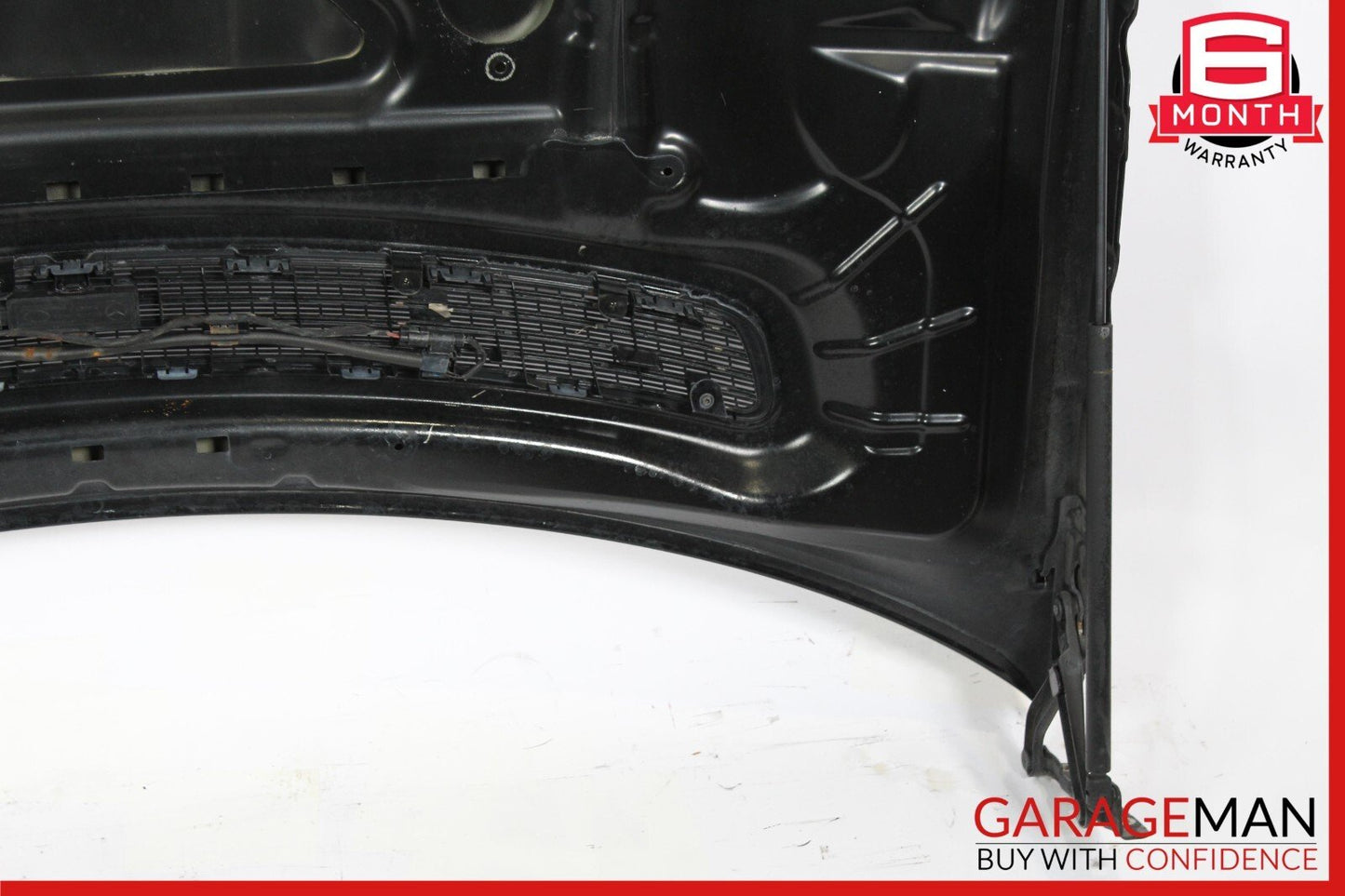 03-09 Mercedes W211 E55 AMG E350 Front Hood Panel Bonnet Cover Black OEM