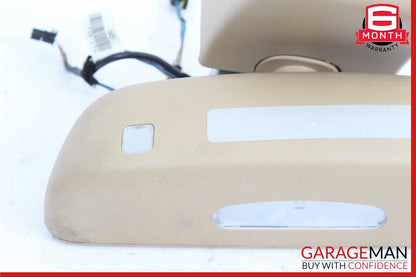 07-09 Mercedes W221 S450 S500 S550 Interior Rear View Inside Dim Mirror Brown