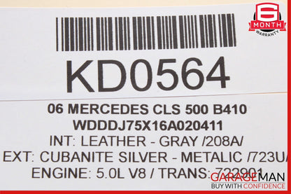 03-06 Mercedes W219 CLS500 CLK500 SL500 ML500 ECU Engine Control Module Unit OEM