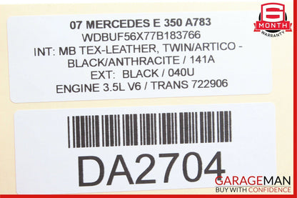 03-12 Mercedes W211 E350 SLK280 GL550 E320 Seat Control Module Left Side OEM