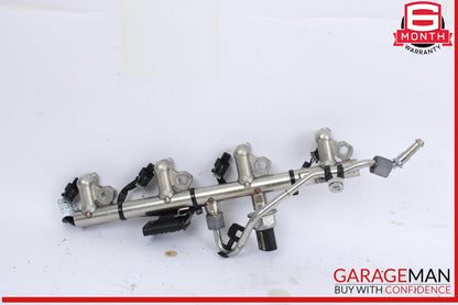 12-15 Mercedes W204 C250 CGI 1.8L M271 Fuel Injector Rail Line Assembly OEM