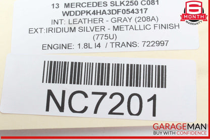 08-20 Mercedes R172 SLK250 C300 Front Right Side Spindle Knuckle Hub Bearing OEM