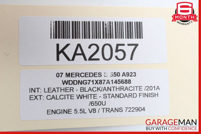 Mercedes W221 S550 SLK350 C350 Sirius Satellite Radio Module Receiver OEM