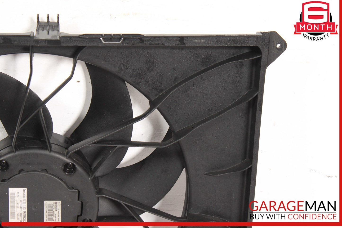 06-13 Mercedes W164 ML350 R350 Engine Cooling Fan Motor Assembly 1645000193 OEM