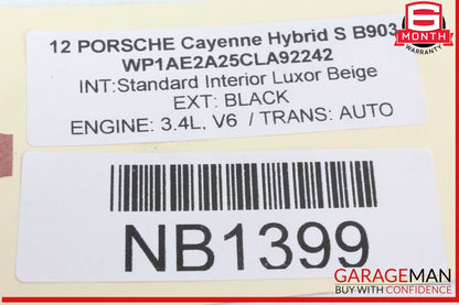 11-17 Porsche Cayenne 958 Front Right Passenger Side Lower Control Arm OEM