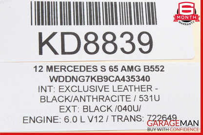 07-14 Mercedes W221 S65 AMG S550 Front Left Dash AC A/C Air Vent Trim Grille OEM