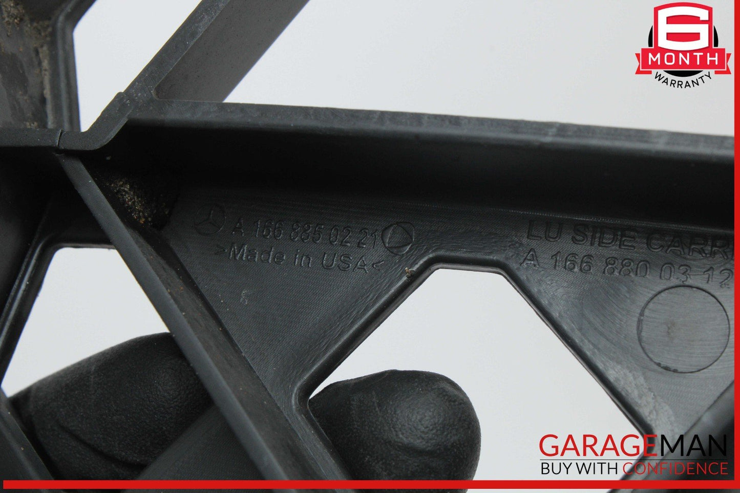 13-19 Mercedes X166 GL450 GLS450 Rear Right Bumper Holder Support Bracket OEM