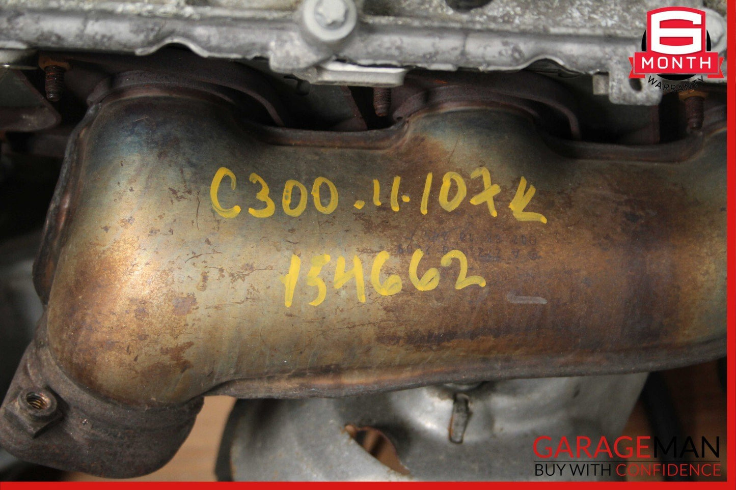 06-11 Mercedes SLK280 C300 3.0L M272 V6 Engine Motor Block Assembly RWD 107k