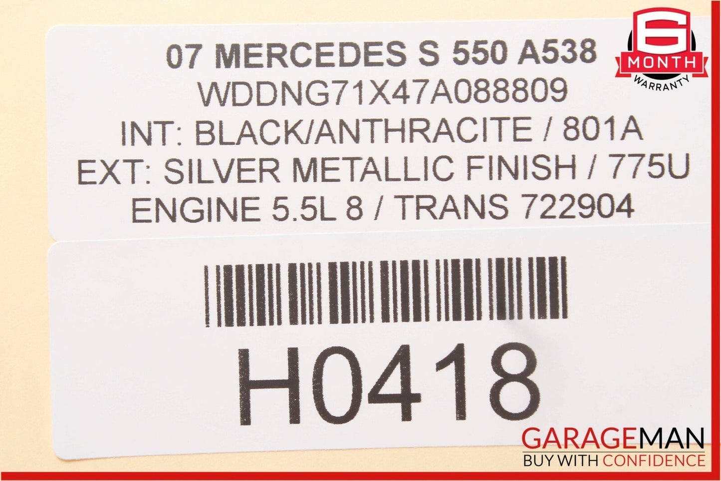 07-14 Mercedes CL550 S550 Front Right Side Seat Control Memory Controller Switch