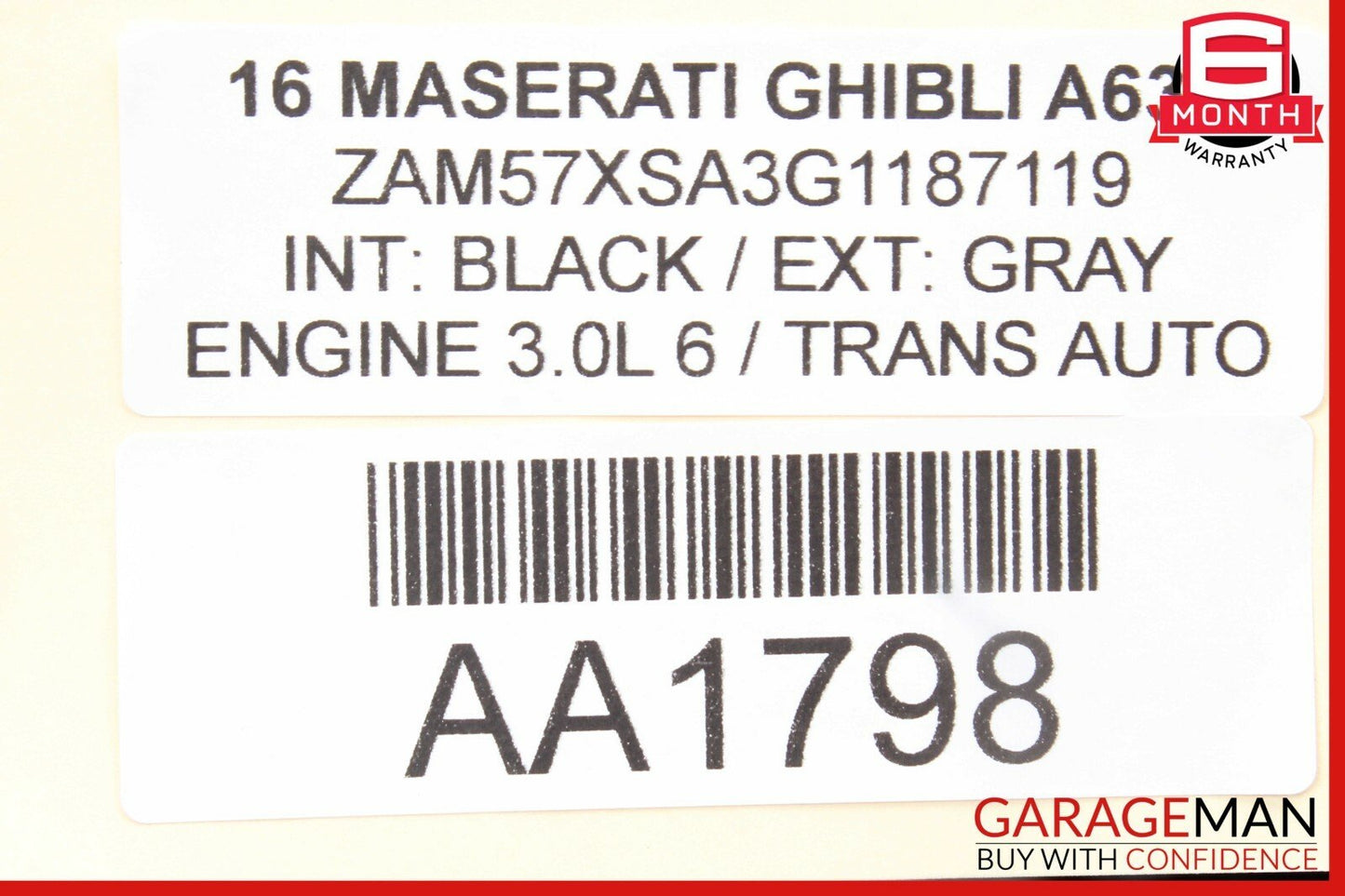 14-17 Maserati Ghibli Speedometer Odometer Instrument Cluster Gauge OEM 43k
