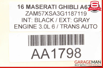 14-17 Maserati Ghibli Speedometer Odometer Instrument Cluster Gauge OEM 43k