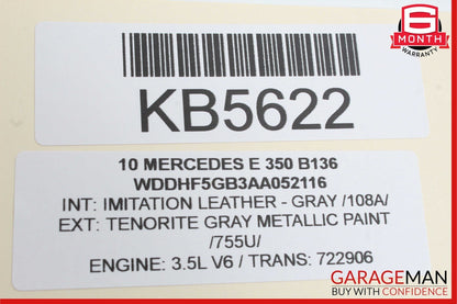 10-17 Mercedes C250 E250 E400 C350 Roof Sun Shade Screen Roller Blind Motor Unit