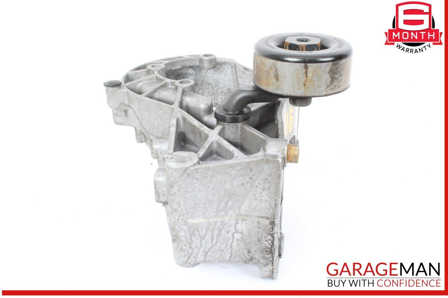 97-05 Porsche 911 Carerra Power Steering Pump Mount Bracket w/ Pulley OEM