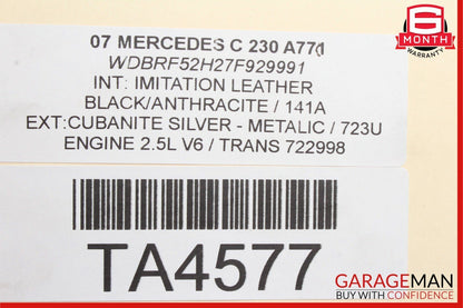 03-08 Mercedes W209 CLK350 C280 Engine Water Cooling Radiator 2035003903 OEM