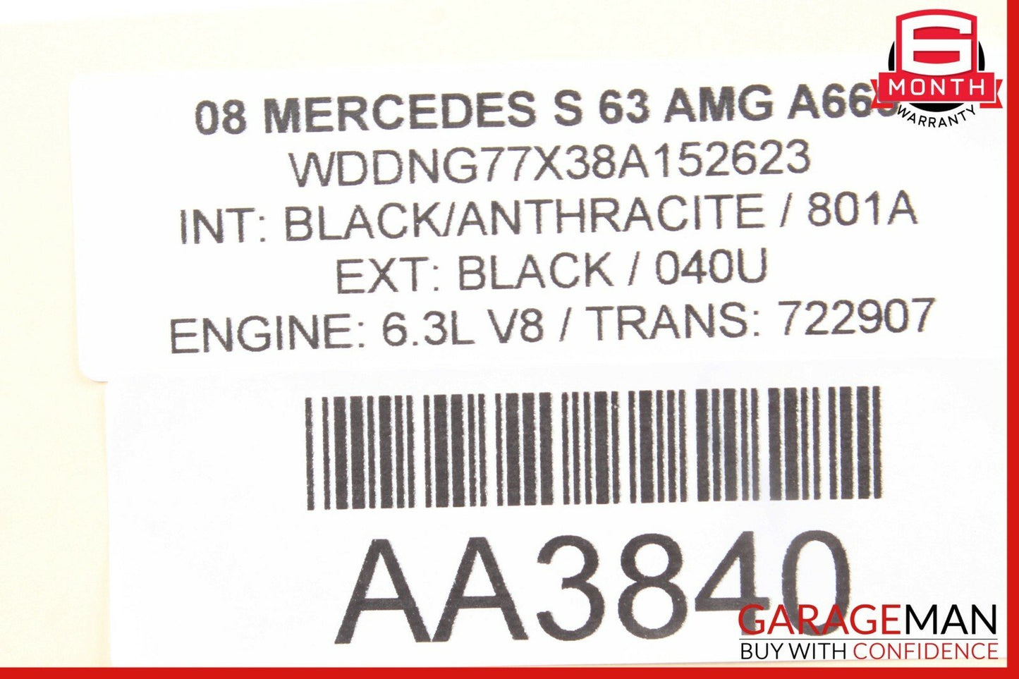 07-13 Mercedes W221 S63 AMG ESP Parking Assist Suspension Switch Control Module