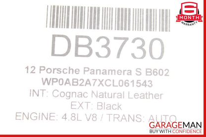10-16 Porsche Panamera 970 Front Right Passenger Side Exterior Door Shell Frame