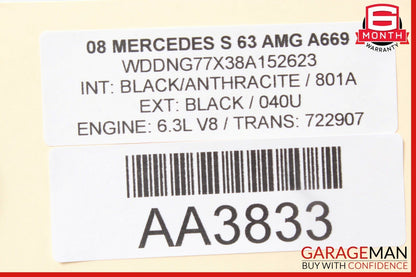 07-09 Mercedes W221 S63 AMG CL550 Dynamic Seat Pressure Vacuum Tank Reservoir